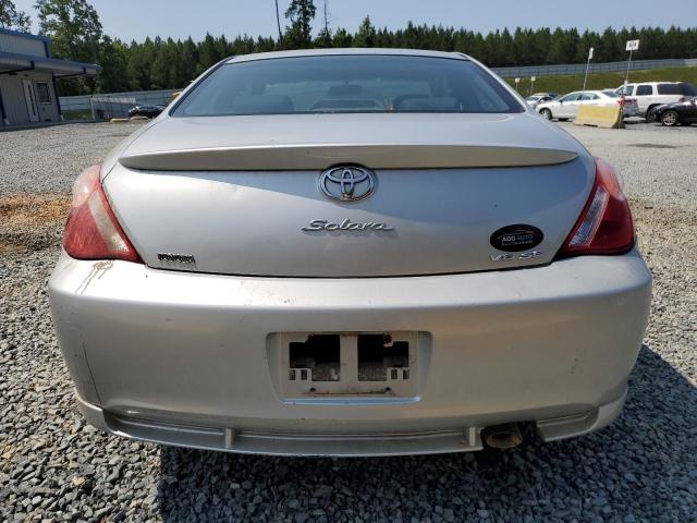 4T1CA38P54U008523 - 2004 TOYOTA CAMRY SOLA SE SILVER photo 6