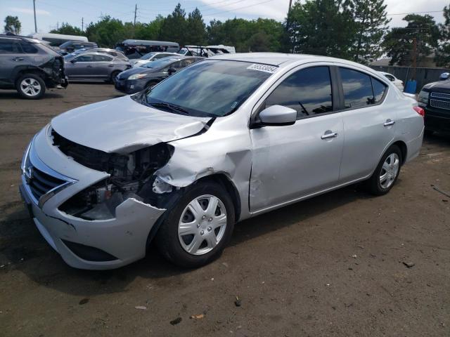 3N1CN7AP2HK443163 - 2017 NISSAN VERSA S SILVER photo 1