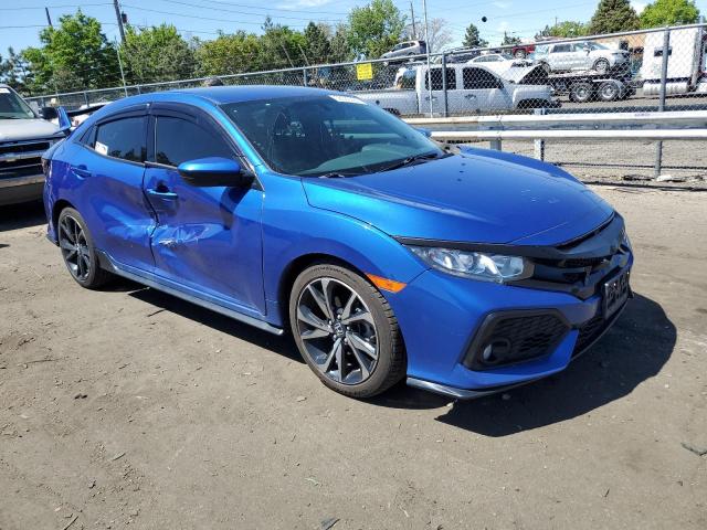 SHHFK7H43JU240990 - 2018 HONDA CIVIC SPORT BLUE photo 4