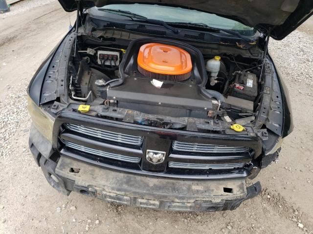 1C6RD7MT4CS150489 - 2012 DODGE RAM 1500 SPORT BLACK photo 11