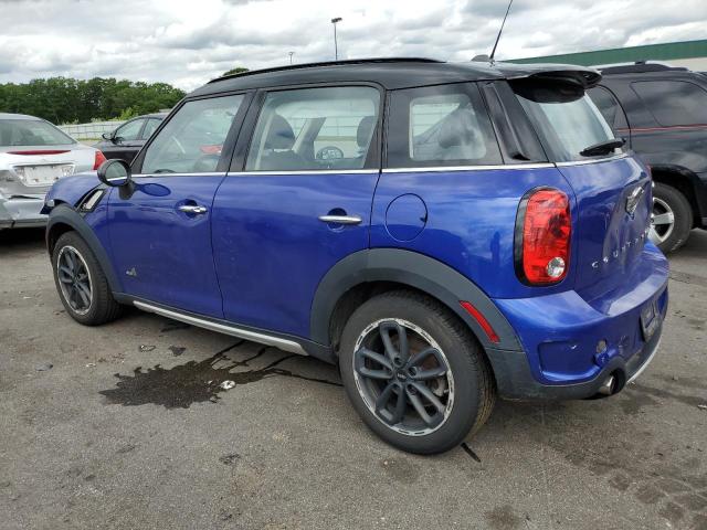 WMWZC5C58GWU01545 - 2016 MINI COOPER S COUNTRYMAN BLUE photo 2