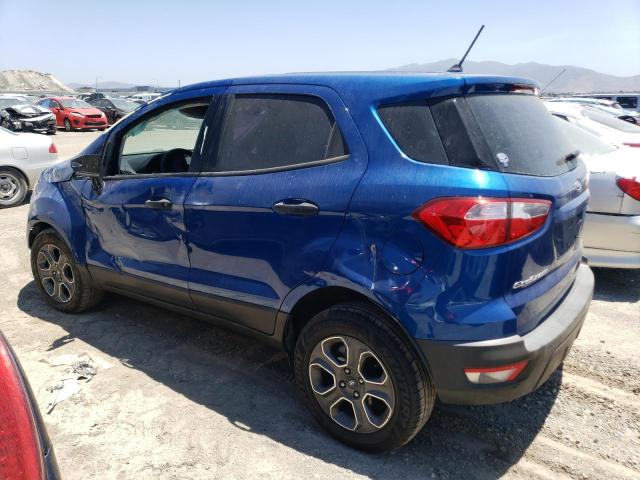 MAJ3P1RE0JC183533 - 2018 FORD ECOSPORT S BLUE photo 2