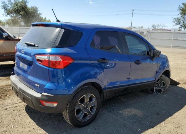 MAJ3P1RE0JC183533 - 2018 FORD ECOSPORT S BLUE photo 3