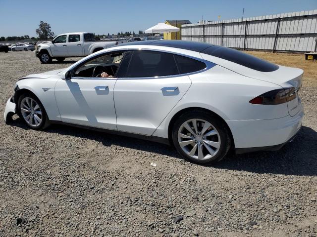 5YJSA1H12EFP44944 - 2014 TESLA MODEL S 白色 照片 2