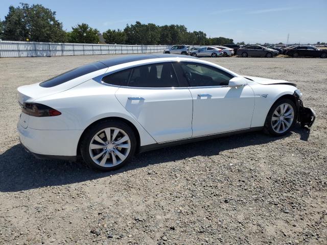 5YJSA1H12EFP44944 - 2014 TESLA MODEL S 白色 照片 3