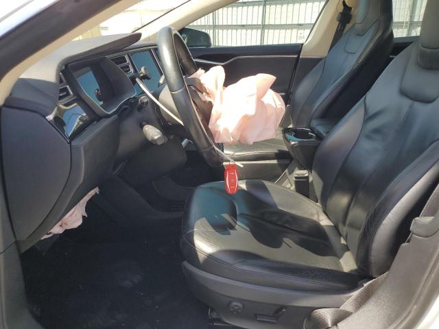 5YJSA1H12EFP44944 - 2014 TESLA MODEL S 白色 照片 7