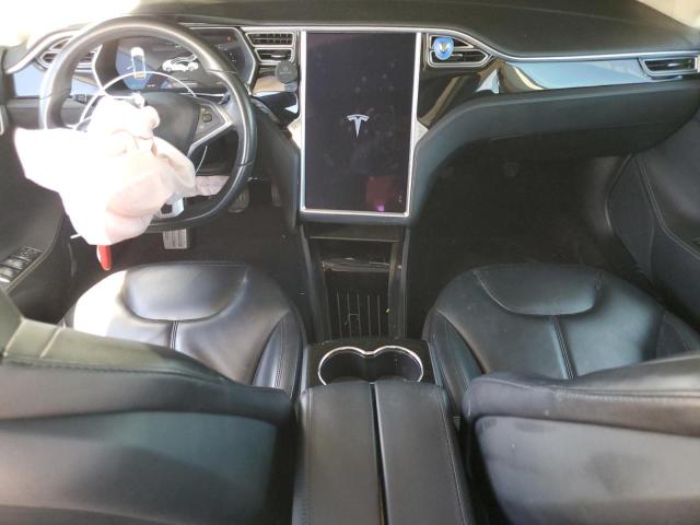 5YJSA1H12EFP44944 - 2014 TESLA MODEL S 白色 照片 8