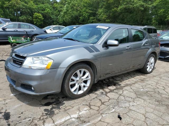 1C3CDZBG7CN151641 - 2012 DODGE AVENGER R/T GRAY photo 1