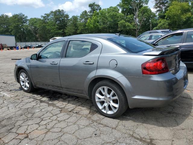 1C3CDZBG7CN151641 - 2012 DODGE AVENGER R/T GRAY photo 2