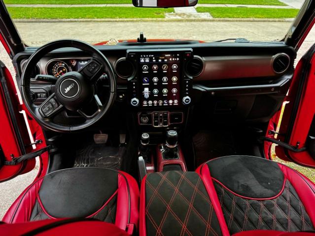 1C4HJXDG7LW335080 - 2020 JEEP WRANGLER U SPORT წითელი ფოტო 9