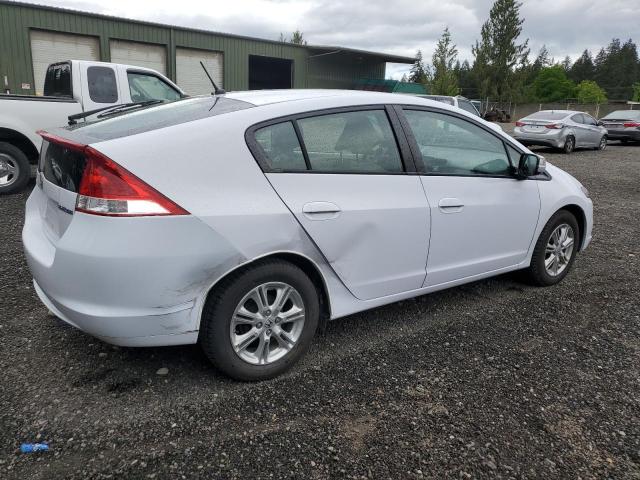 JHMZE2H7XAS026759 - 2010 HONDA INSIGHT EX WHITE photo 3