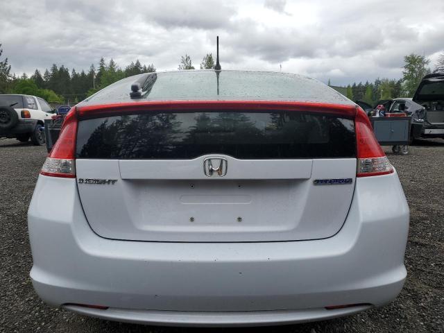 JHMZE2H7XAS026759 - 2010 HONDA INSIGHT EX WHITE photo 6