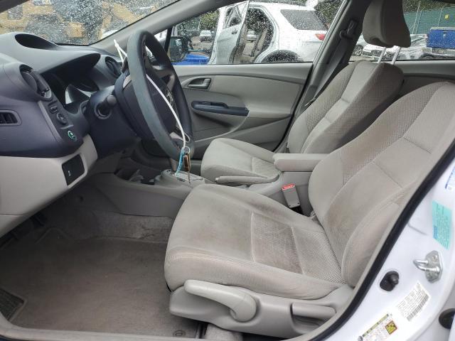 JHMZE2H7XAS026759 - 2010 HONDA INSIGHT EX WHITE photo 7