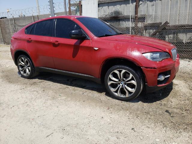 5UXFG8C50BLZ95441 - 2011 BMW X6 XDRIVE50I RED photo 4