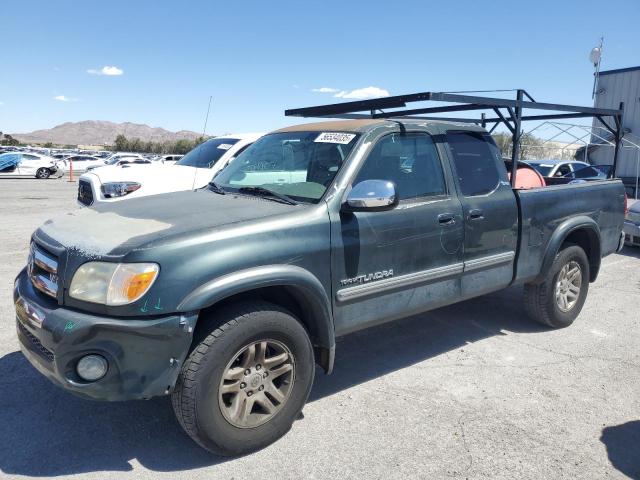 5TBBT44196S485490 - 2006 TOYOTA TUNDRA ACCESS CAB SR5 GREEN photo 1