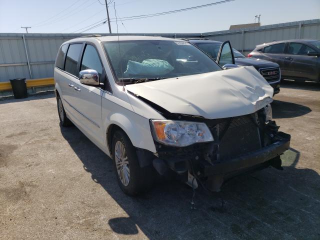 2C4RC1CG9DR536180 - 2013 CHRYSLER TOWN & COU TOURING L WHITE photo 1