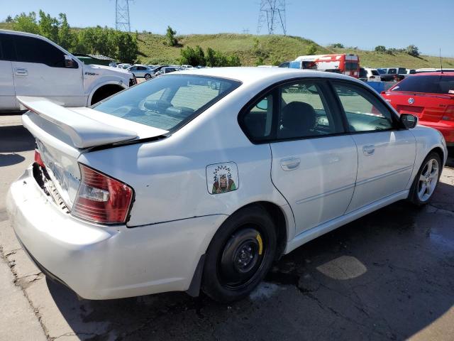 4S3BL626657216731 - 2005 SUBARU LEGACY 2.5I LIMITED WHITE photo 3