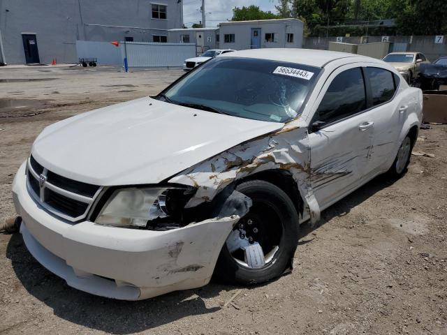 1B3CC4FD3AN216274 - 2010 DODGE AVENGER SXT WHITE photo 1