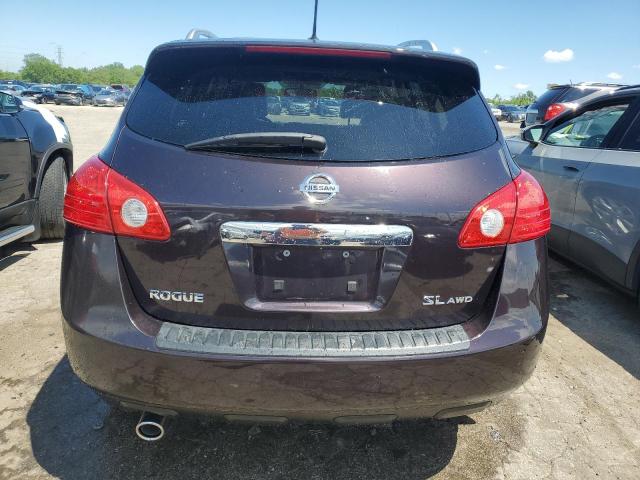 JN8AS5MV2CW356800 - 2012 NISSAN ROGUE S PURPLE photo 6