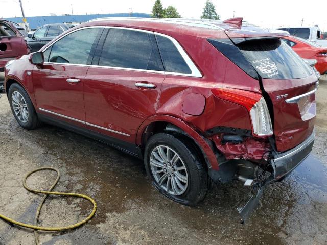 1GYKNDRS2HZ279989 - 2017 CADILLAC XT5 LUXURY RED photo 2