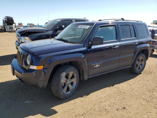 1C4NJRFB3DD249617 - 2013 JEEP PATRIOT LATITUDE BLUE photo 1