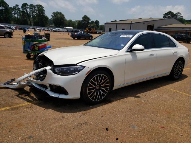 W1K6G6DB9NA074609 - 2022 MERCEDES-BENZ S 500 4MATIC WHITE photo 1