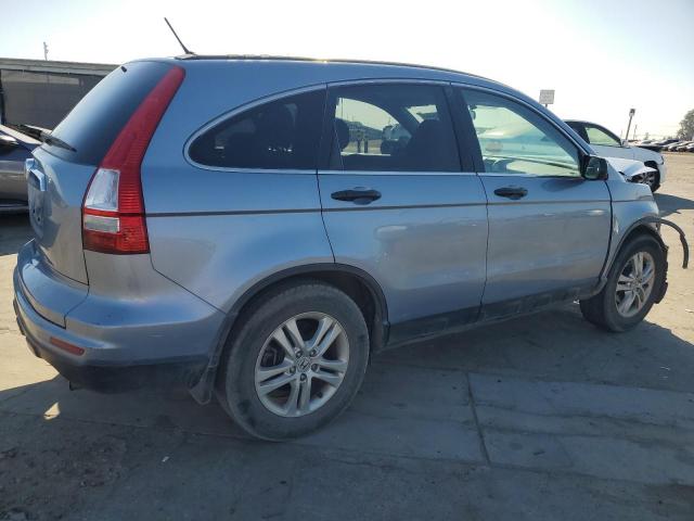 5J6RE3H58AL039021 - 2010 HONDA CR-V EX BLUE photo 3