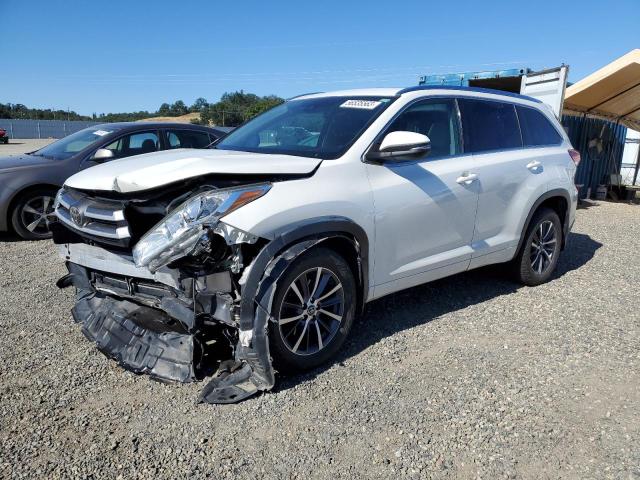 5TDJZRFH0HS512765 - 2017 TOYOTA HIGHLANDER SE WHITE photo 1