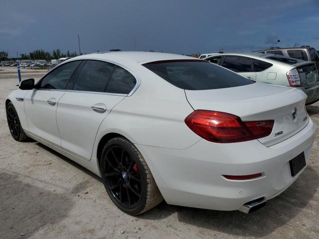 WBA6B4C58DDG67688 - 2013 BMW 650 XI WHITE photo 2