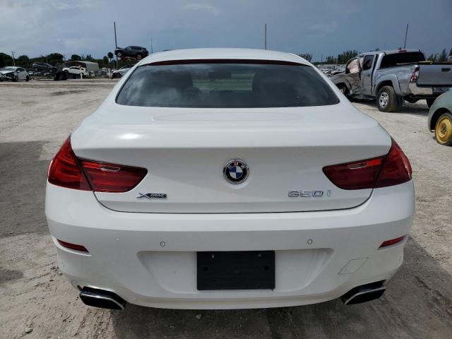 WBA6B4C58DDG67688 - 2013 BMW 650 XI WHITE photo 6