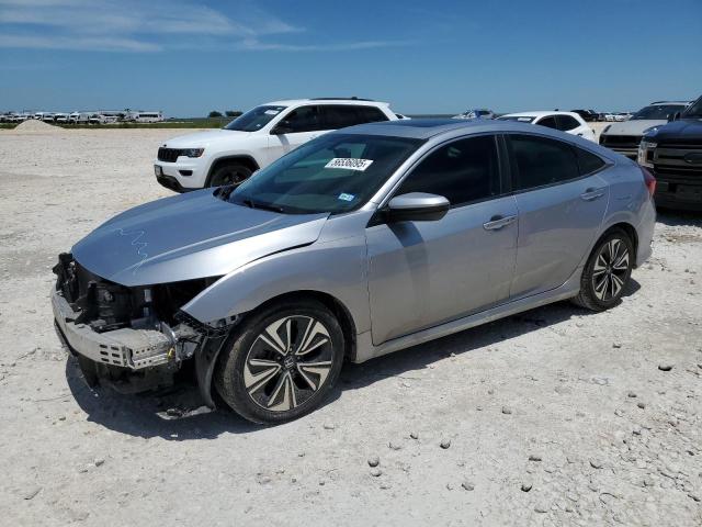 19XFC1F7XHE030606 - 2017 HONDA CIVIC EXL SILVER photo 1