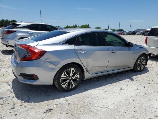 19XFC1F7XHE030606 - 2017 HONDA CIVIC EXL SILVER photo 3