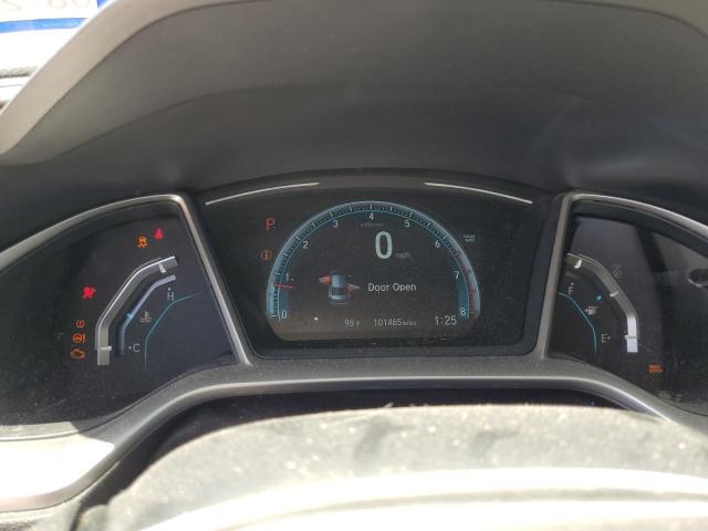 19XFC1F7XHE030606 - 2017 HONDA CIVIC EXL SILVER photo 9