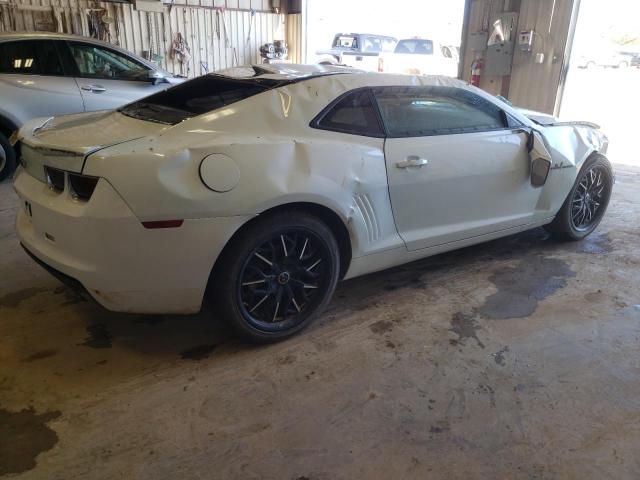 2G1FE1E33C9126974 - 2012 CHEVROLET CAMARO LS WHITE photo 3