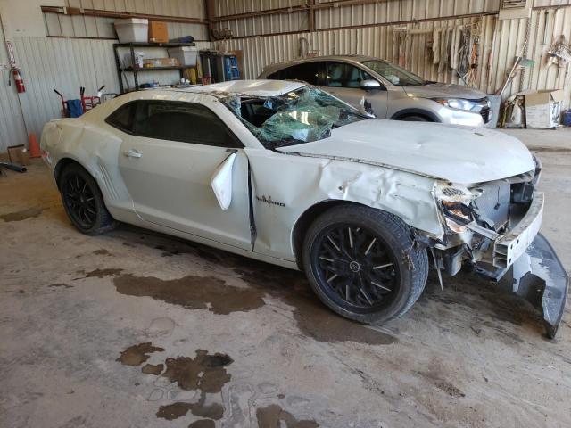 2G1FE1E33C9126974 - 2012 CHEVROLET CAMARO LS WHITE photo 4