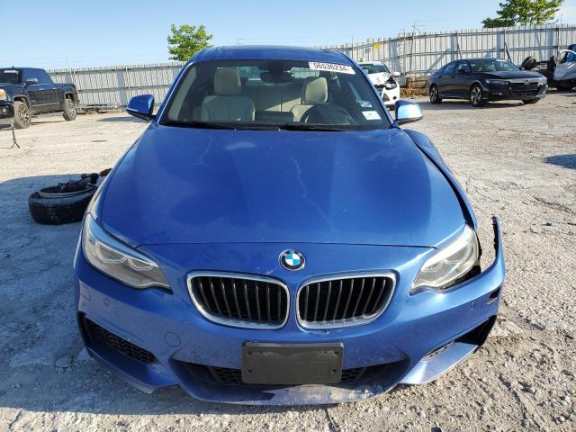 WBA1G9C54GV727082 - 2016 BMW 228 XI SULEV BLUE photo 5