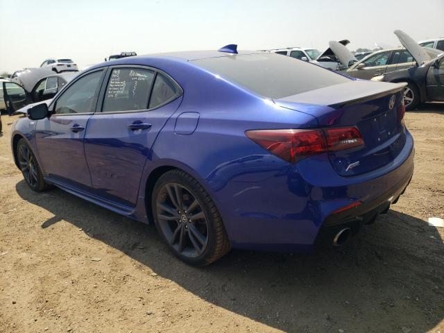 19UUB2F66JA005235 - 2018 ACURA TLX TECH+A BLUE photo 2