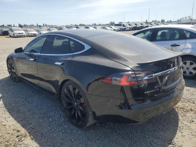 5YJSA1H11EFP51545 - 2014 TESLA MODEL S შავი ფოტო 2