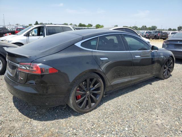 5YJSA1H11EFP51545 - 2014 TESLA MODEL S შავი ფოტო 3
