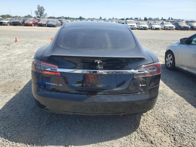 5YJSA1H11EFP51545 - 2014 TESLA MODEL S შავი ფოტო 6