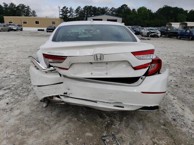 1HGCV1F56JA048462 - 2018 HONDA ACCORD EXL WHITE photo 6