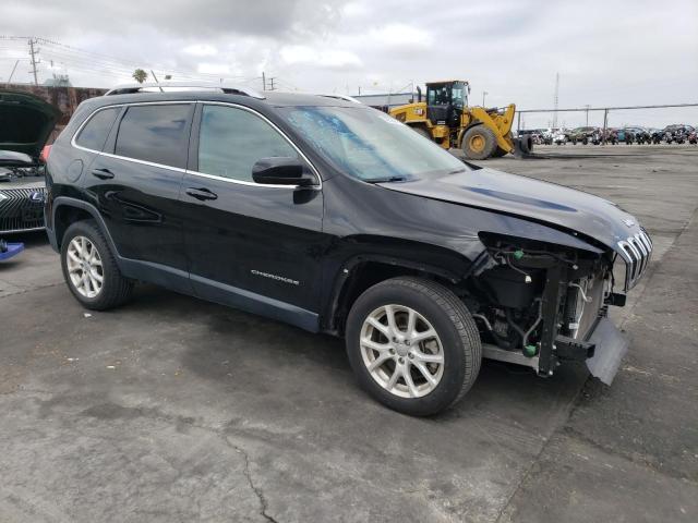 1C4PJLCB3JD616022 - 2018 JEEP CHEROKEE LATITUDE BLACK photo 4