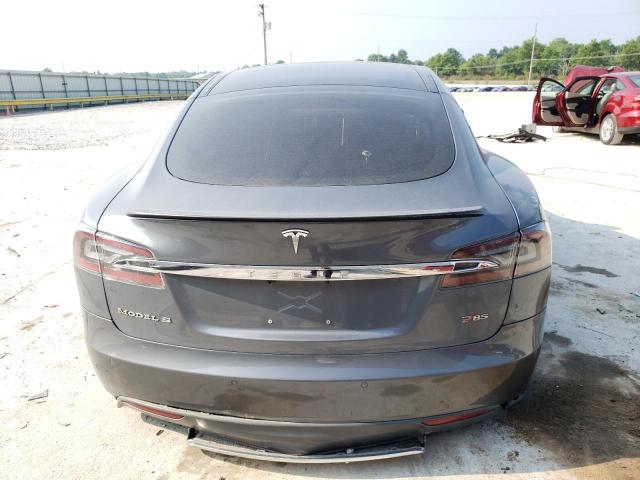 5YJSA1H11EFP39475 - 2014 TESLA MODEL S Մոխրագույն լուսանկար 6