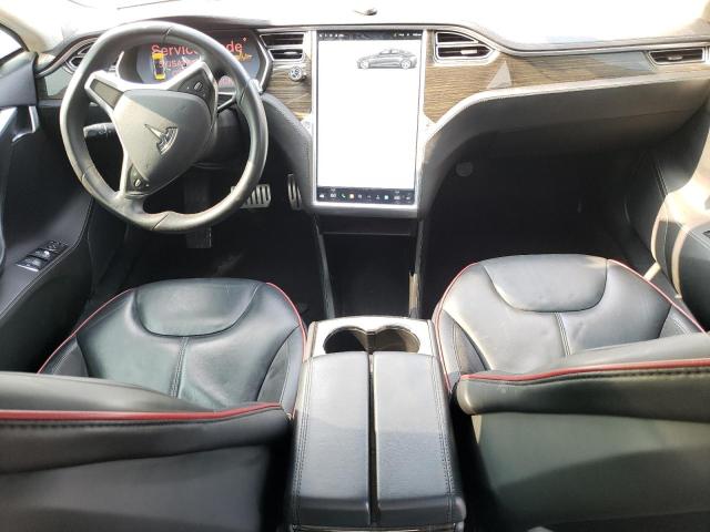 5YJSA1H11EFP39475 - 2014 TESLA MODEL S Մոխրագույն լուսանկար 8