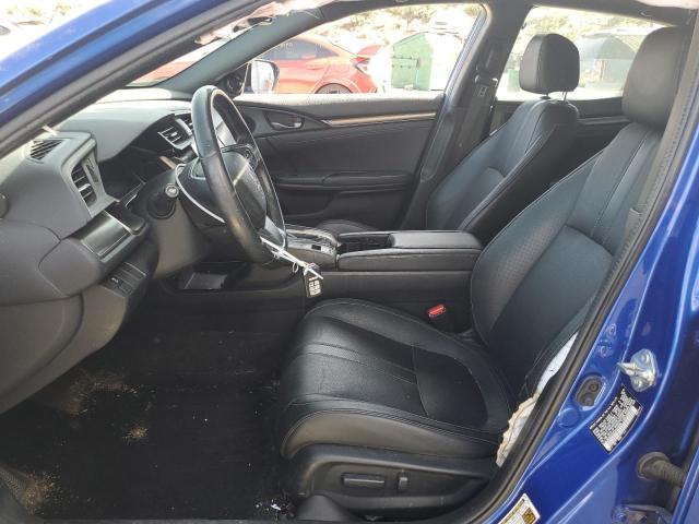 SHHFK7H74JU413247 - 2018 HONDA CIVIC EXL ლურჯი ფოტო 7