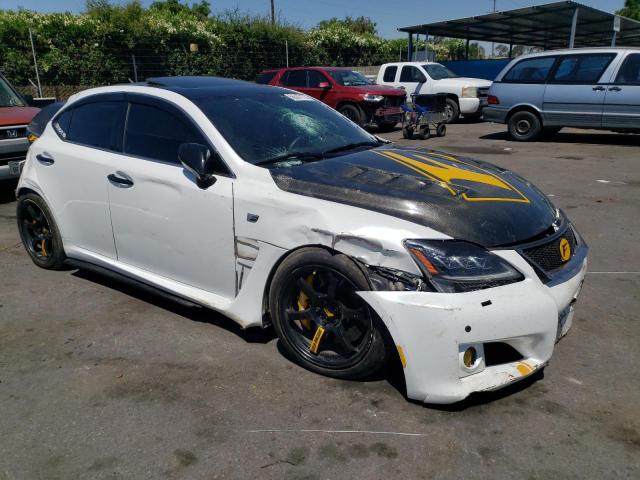 JTHBP262585002798 - 2008 LEXUS IS-F WHITE photo 4