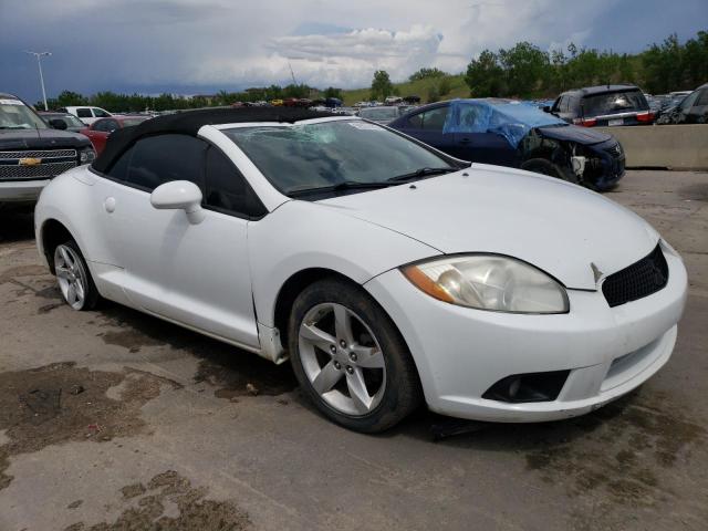 4A3AL25F69E043503 - 2009 MITSUBISHI ECLIPSE SPYDER GS WHITE photo 4