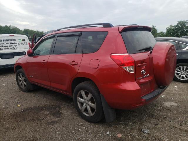 JTMBD31V466021531 - 2006 TOYOTA RAV4 LIMITED RED photo 2