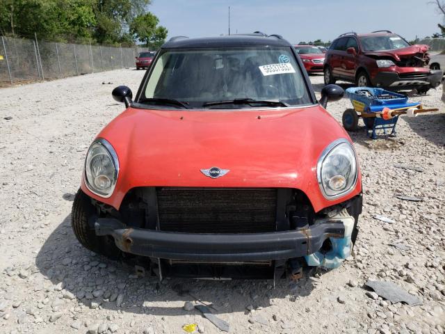 WMWZC5C58BWL53652 - 2011 MINI COOPER S COUNTRYMAN RED photo 5