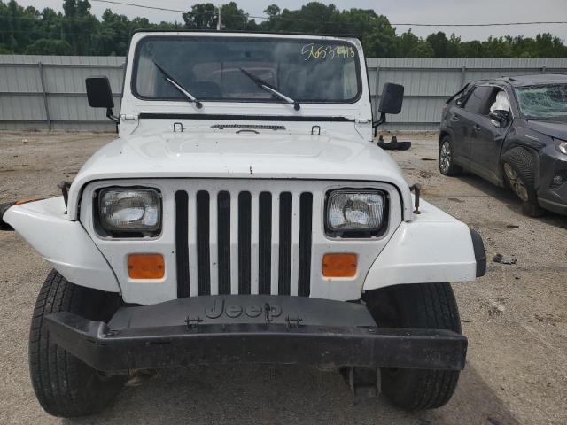 1J4FY19P6PP240528 - 1993 JEEP WRANGLER / S WHITE photo 5